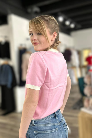 Linzey Color Block Sweater Top - 2 Colors - The Funky Zebras Clear Lake