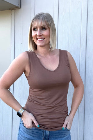 Lola Layering Tank - 3 COLORS - The Funky Zebras Clear Lake