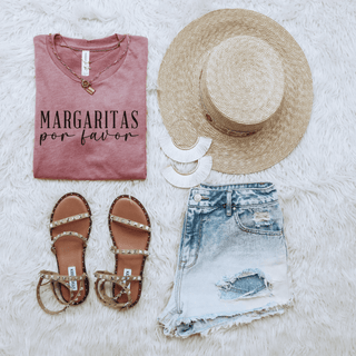 Margaritas Por Favor T-Shirt - The Funky Zebras Clear Lake