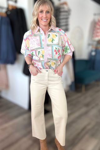 Morgan Dad Jeans - The Funky Zebras Clear Lake