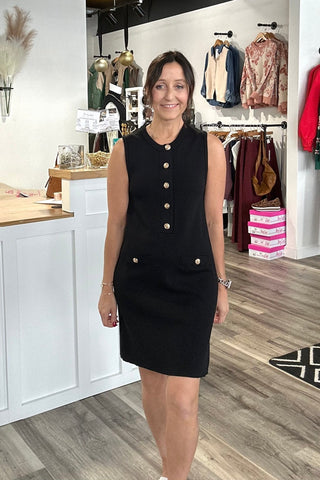 Roxy Sleeveless Knit Dress - The Funky Zebras Clear Lake