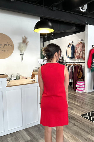 Roxy Sleeveless Knit Dress - The Funky Zebras Clear Lake