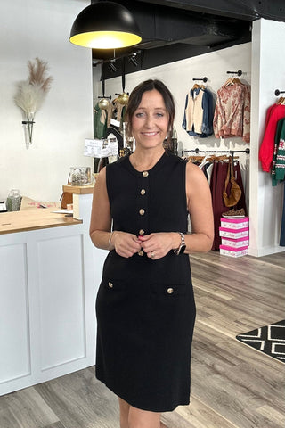 Roxy Sleeveless Knit Dress - The Funky Zebras Clear Lake