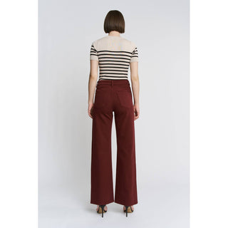 Sophia High Rise Wide Leg Pants - The Funky Zebras Clear Lake