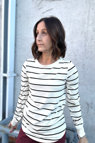 Stacy Top - The Funky Zebras Clear Lake