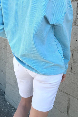 Stella White Bermudas - The Funky Zebras Clear Lake