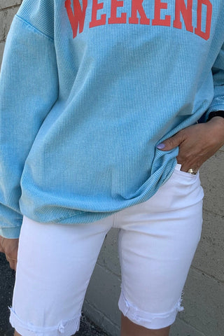 Stella White Bermudas - The Funky Zebras Clear Lake