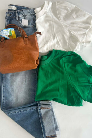 Tallulah Mini Tote Crossbody - The Funky Zebras Clear Lake