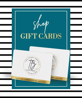 The Funky Zebras Clear Lake Digital Gift Card - The Funky Zebras Clear Lake
