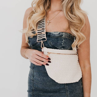 Westlyn Woven Bum Bag - The Funky Zebras Clear Lake