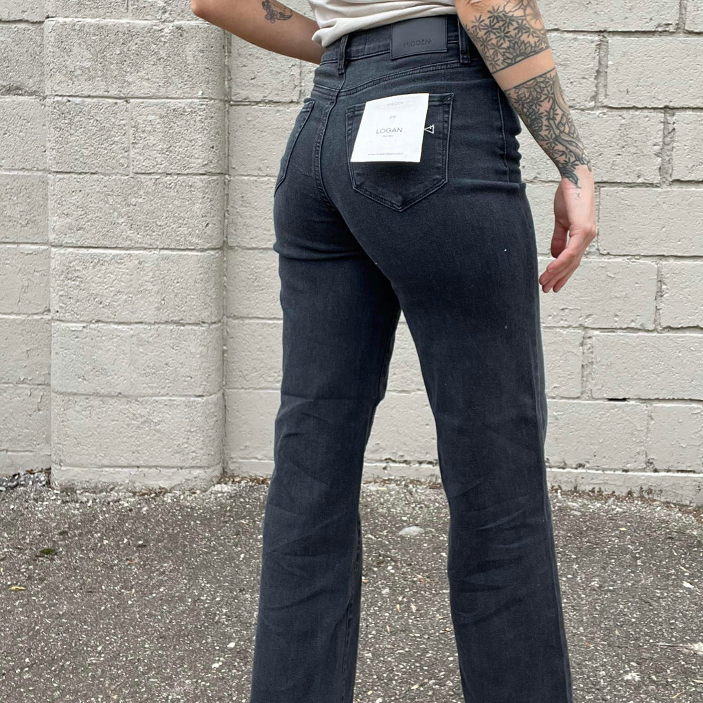 Logan High Rise Dad Jean-Bottoms-Hidden-The Funky Zebras Clear Lake | Women's Fashion Boutique in Clear Lake, Iowa
