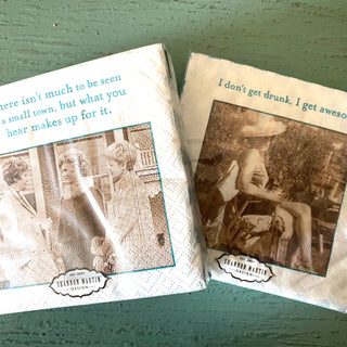 Quote Napkins-The Funky Zebras Clear Lake-The Funky Zebras Clear Lake | Women's Fashion Boutique in Clear Lake, Iowa