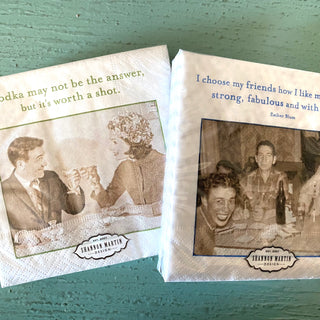 Quote Napkins-The Funky Zebras Clear Lake-The Funky Zebras Clear Lake | Women's Fashion Boutique in Clear Lake, Iowa