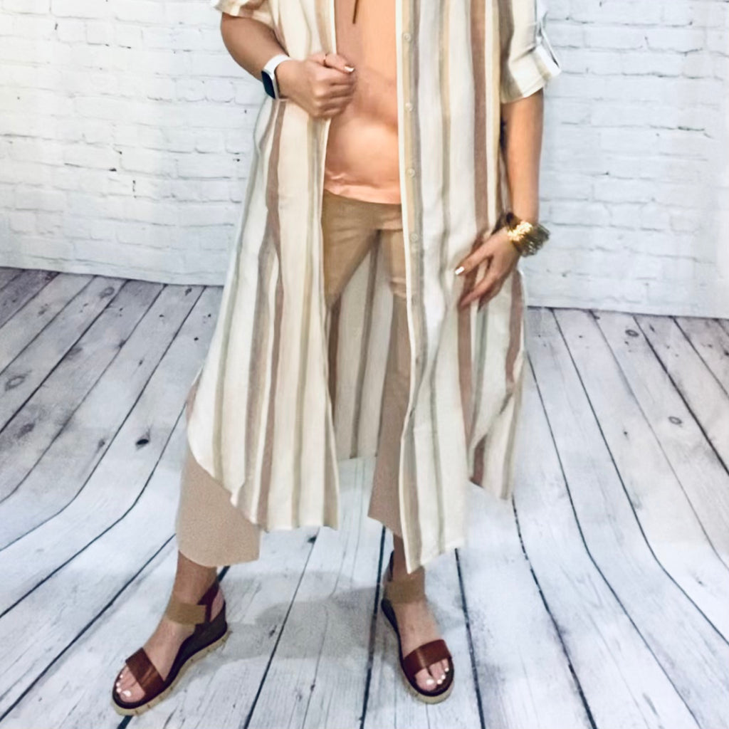 Robin Duster/Dress-Dresses-Charlie B-The Funky Zebras Clear Lake | Women's Fashion Boutique in Clear Lake, Iowa
