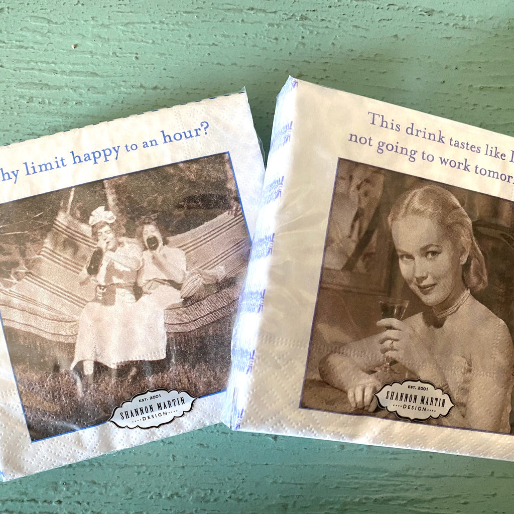 Quote Napkins-The Funky Zebras Clear Lake-The Funky Zebras Clear Lake | Women's Fashion Boutique in Clear Lake, Iowa